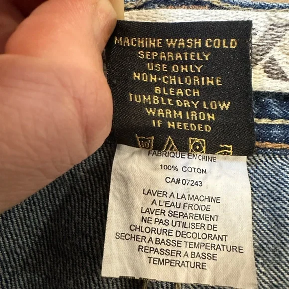 Avirex Men’s Relaxed Fit Jeans Sz 30 – Distressed Vintage Y2K Style - Picture 10 of 15